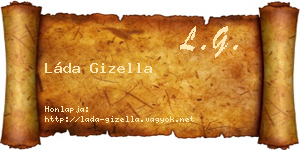 Láda Gizella névjegykártya